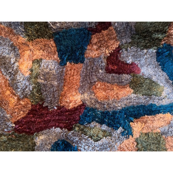 ZARA Large Hand Made Carpet Tote Bag - Picture 10 of 11